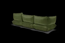 Sumo Sofa Grand Velvet Deep Green Modulaire binnenbank, 301x108x90 cm