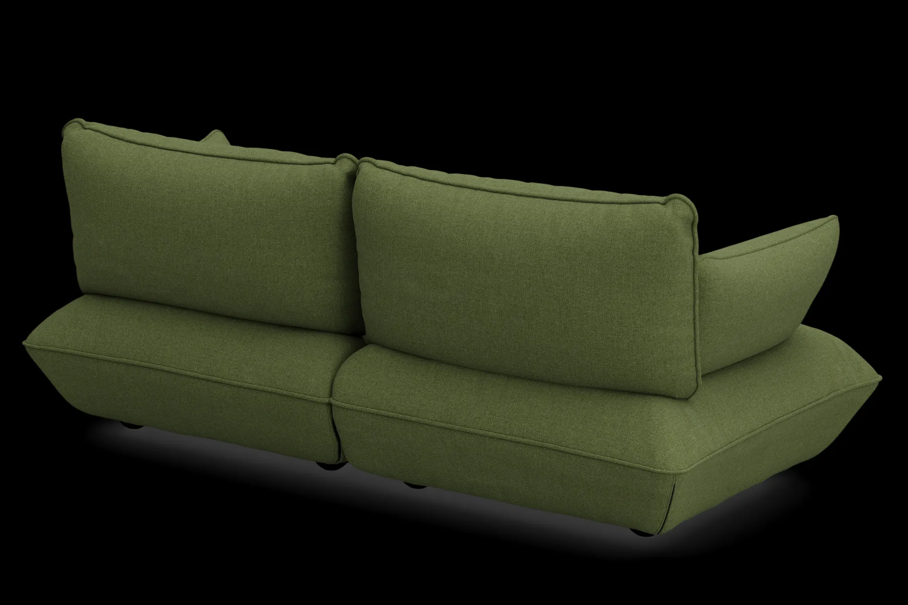 Sumo Sofa Medium Boucle Leaf Green Modulaire binnenbank, 210.5x108x90 cm