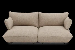 Sumo Sofa Medium Boucle Light Brown Melange Modulaire binnenbank, 210.5x108x90 cm