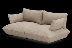 Sumo Sofa Medium Boucle Light Brown Melange Modulaire binnenbank, 210.5x108x90 cm