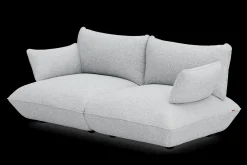 Sumo Sofa Medium Boucle Light Grey Melange Modulaire binnenbank, 210.5x108x90 cm