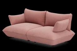 Sumo Sofa Medium Cord Soft Pink Modulaire binnenbank, 210.5x108x90 cm