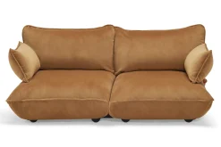 Sumo Sofa Medium Velvet Almond Modulaire binnenbank, 210.5x108x90 cm