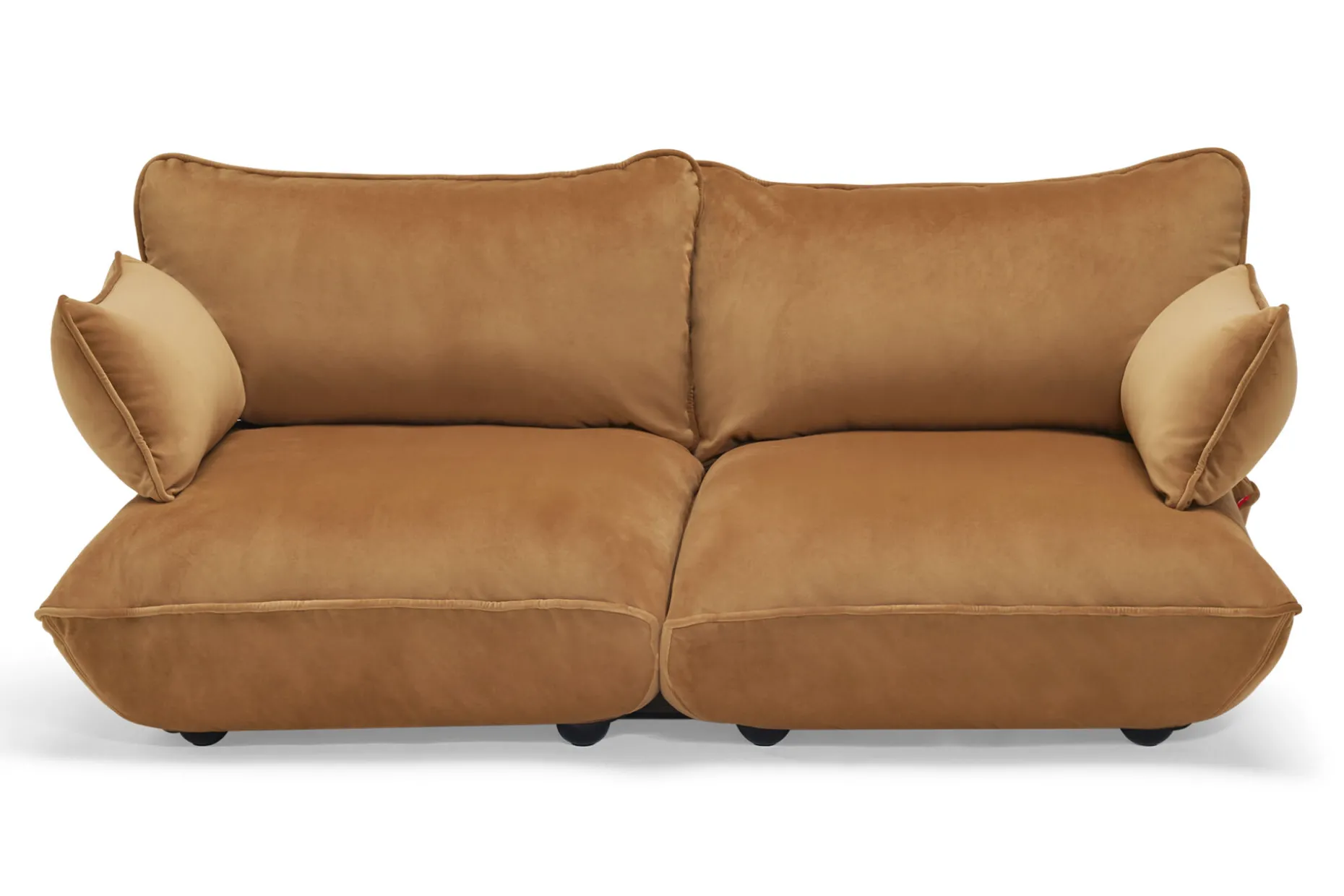 Sumo Sofa Medium Velvet Almond Modulaire binnenbank, 210.5x108x90 cm