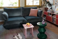 Sumo Sofa Medium Velvet Petrol Modulaire binnenbank, 210.5x108x90 cm