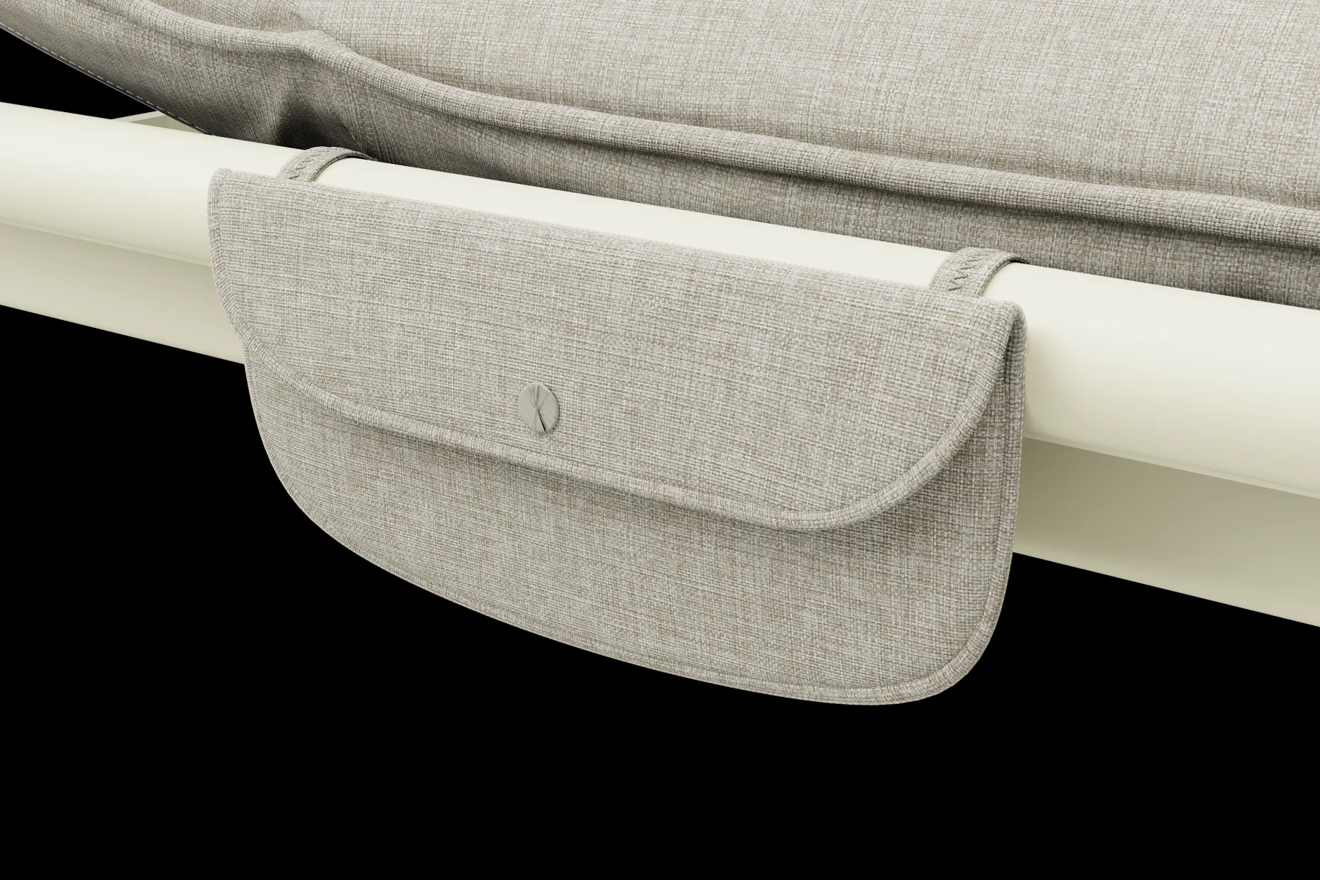 Sunbun Daybed Loungebed, beige, 212x97x39 cm