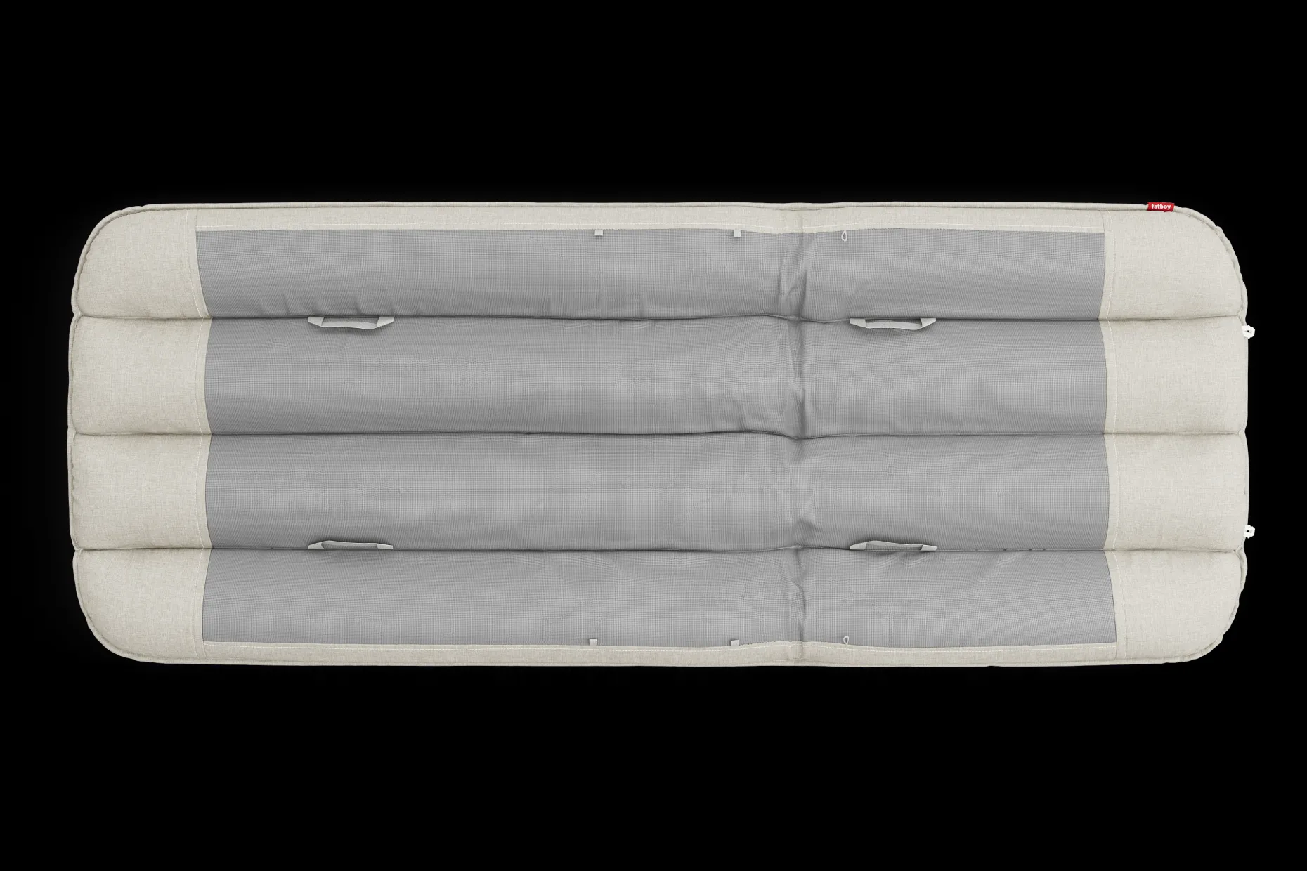 Sunbun Daybed Loungebed, beige, 212x97x39 cm