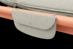 Sunbun Daybed Loungebed, bruin, 212x97x39 cm