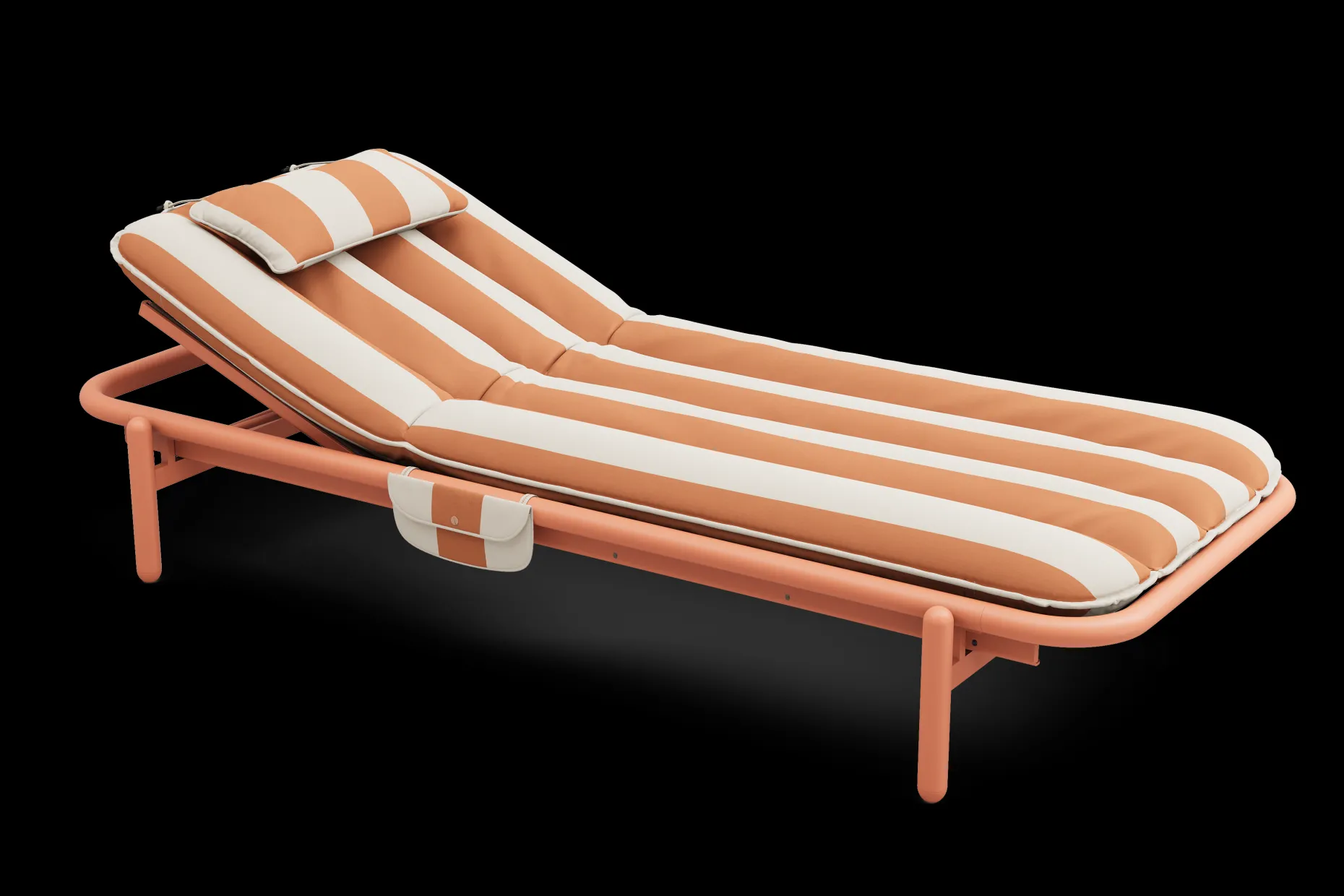 Sunbun Daybed Loungebed, beige, 212x97x39 cm