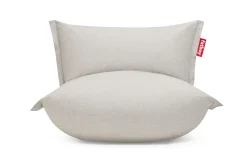the BonBaron Outdoor Loungestoel voor buiten, grijs, 120x120x75 cm