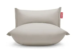 the BonBaron Outdoor Loungestoel voor buiten, grijs, 120x120x75 cm