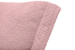 the BonBaron Sherpa Loungestoel, roze, 120x120x75 cm