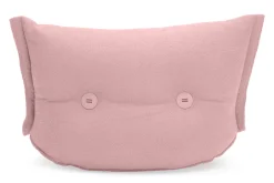 the BonBaron Sherpa Loungestoel, roze, 120x120x75 cm