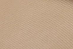 the BonBaron Slim Cord Loungestoel, beige, 102x85x75 cm