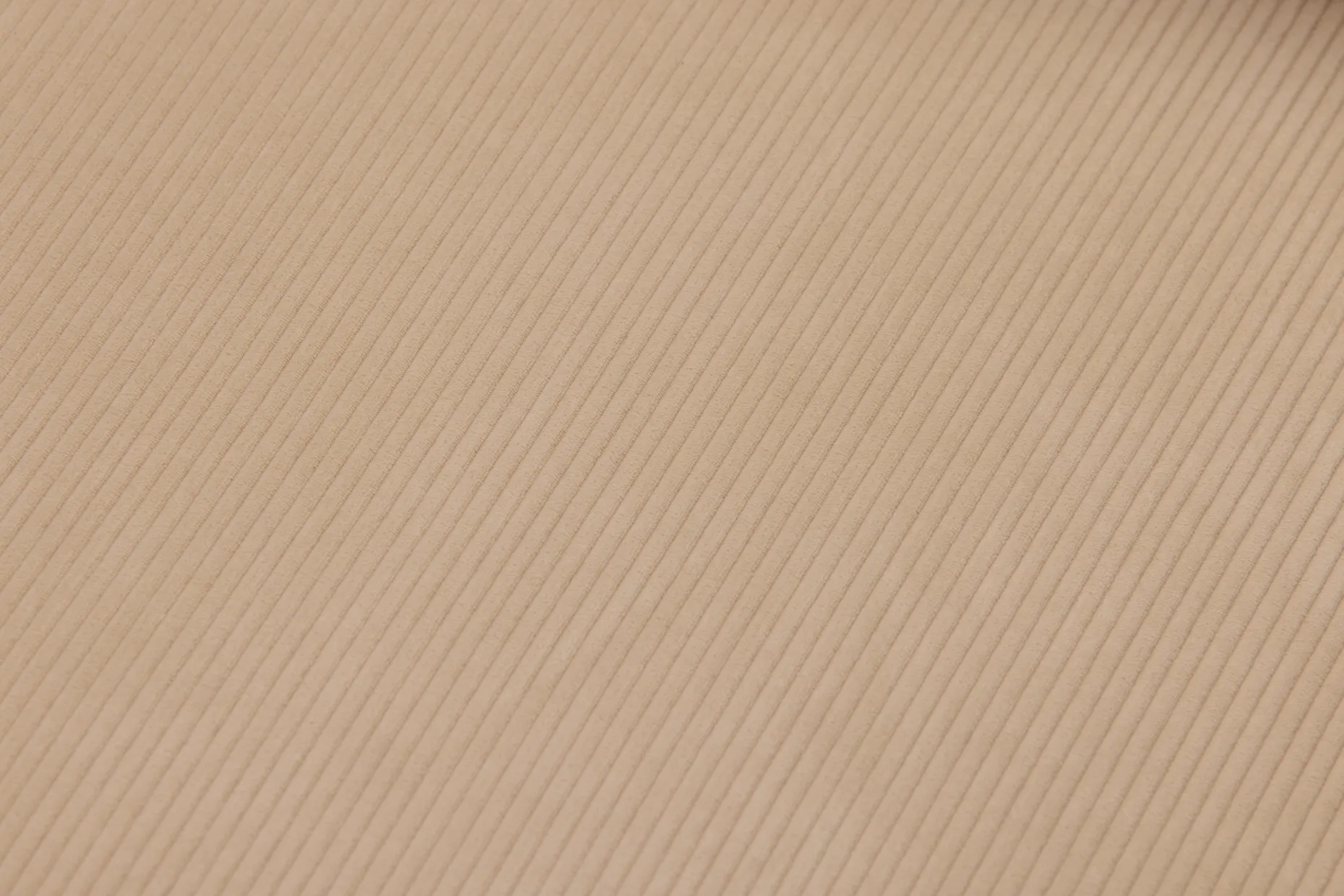 the BonBaron Slim Cord Loungestoel, beige, 102x85x75 cm
