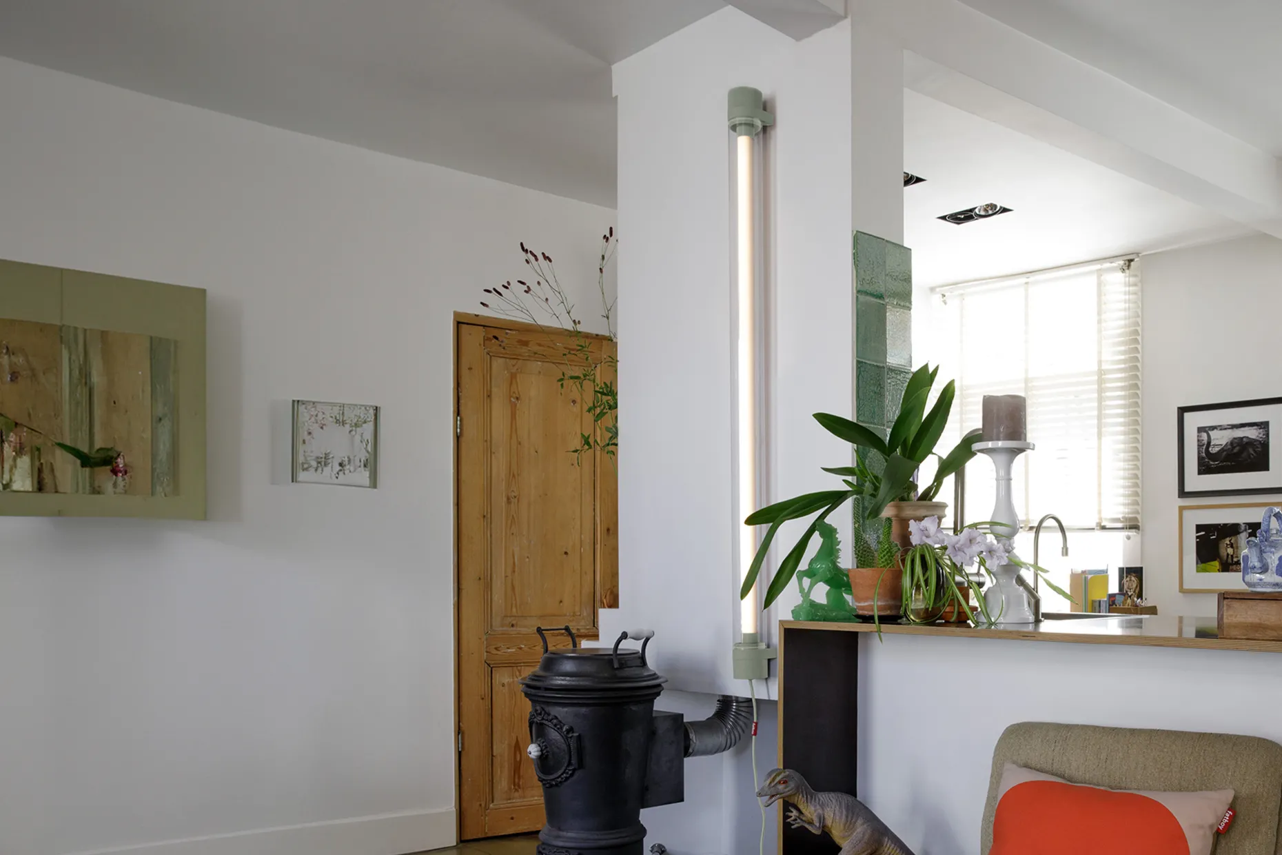 Tjoep Large Hanglamp, groen, 9x150x9 cm