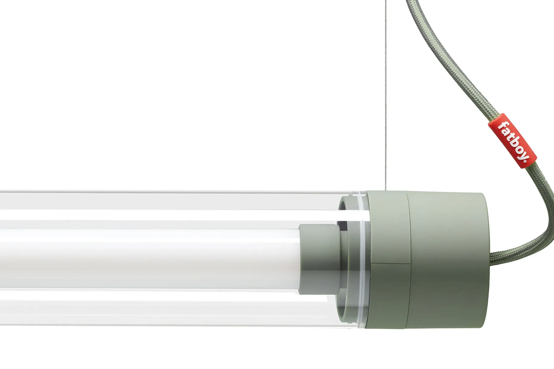 Tjoep Small Hanglamp, groen, 9x50x9 cm