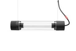 Tjoep Small Hanglamp, zwart, 9x50x9 cm
