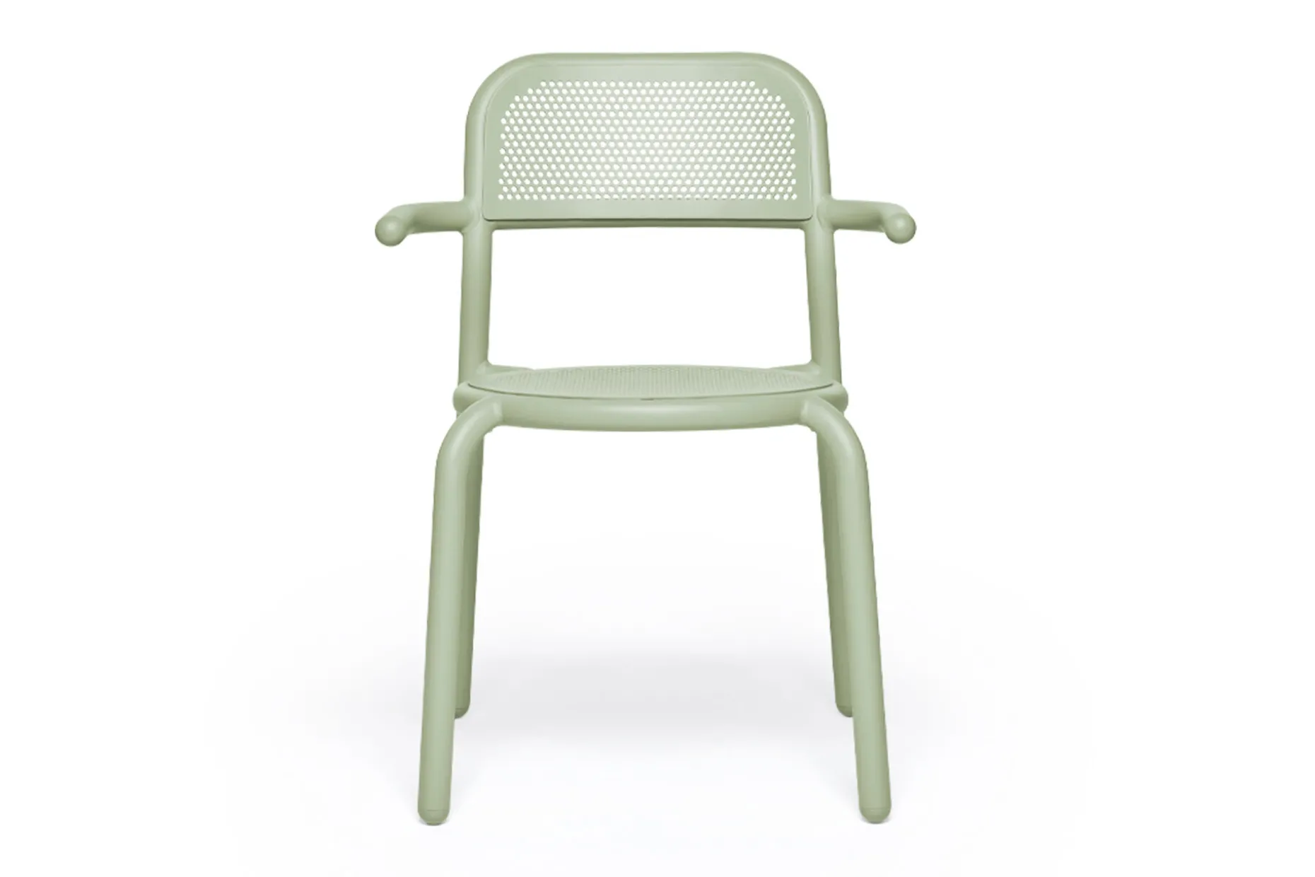 Toní Armchair Tuinstoel met armleuning, groen, 59.5x54.5x80.5 cm