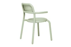 Toní Armchair Tuinstoel met armleuning, groen, 59.5x54.5x80.5 cm