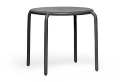 Toní Bistreau Kleine tuintafel, zwart, 80x80x76 cm