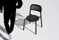 Toní Chair Tuinstoel, zwart, 51.5x54.5x80.5 cm