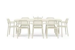 Toní Tablo Tuintafel groot, beige, 220x99x76 cm