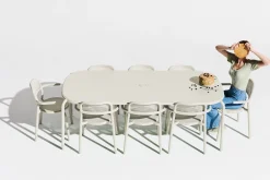 Toní Tablo Tuintafel groot, beige, 220x99x76 cm