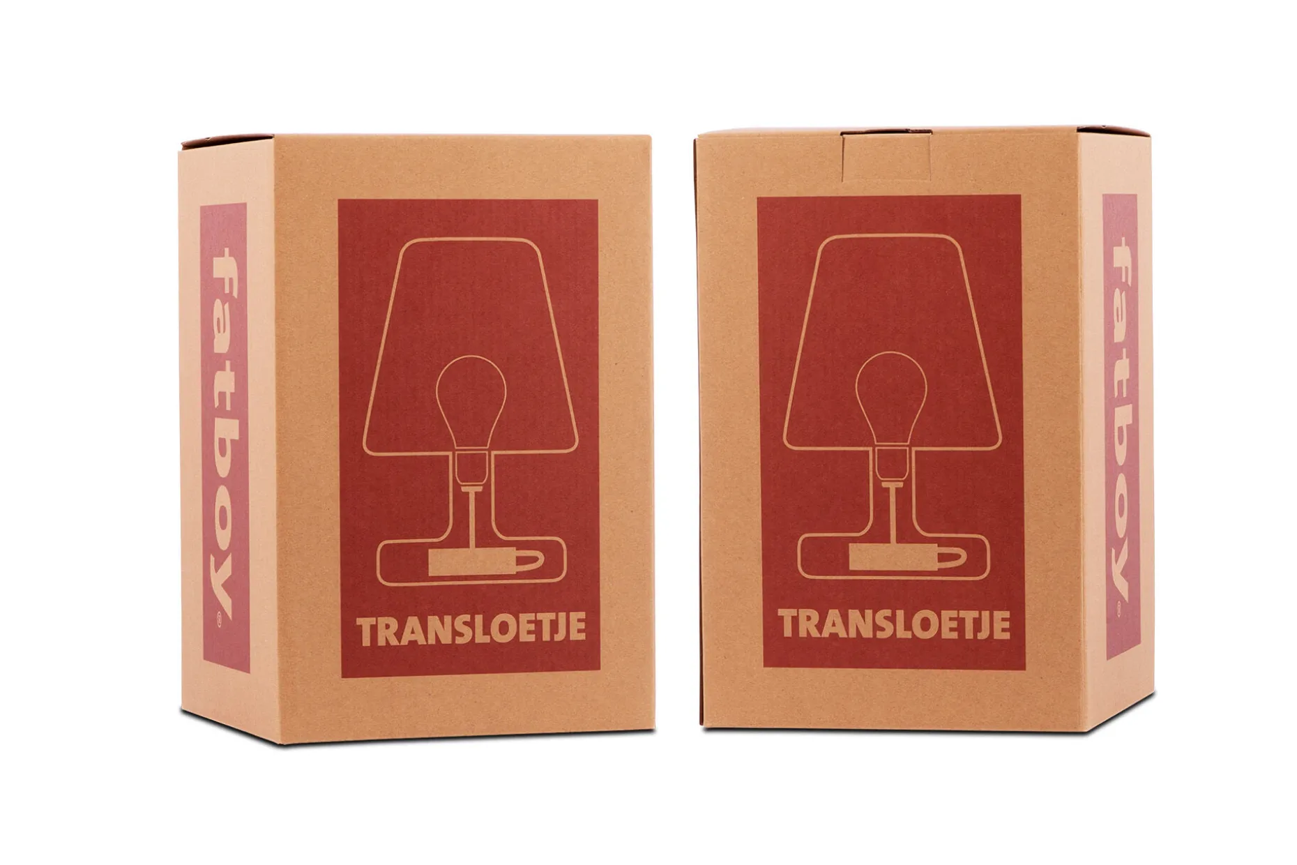 Transloetje Draadloze tafellamp, grijs, 16x16x22.5 cm